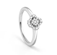 Anello Salvini Donna Bagliori in Oro bianco Diamante 0.14 Ct 20108316 - 20108316